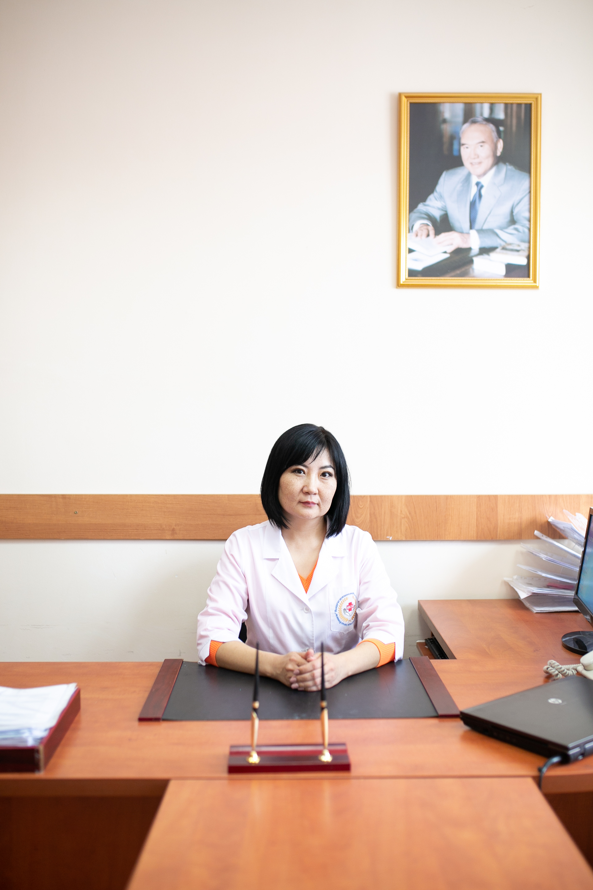 Teacher of therapy Toktybayeva Sabira Abdikashimovna 